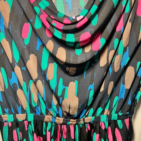 Women's Tibi York Printed Mini Dress Size 4 - Picture 5 of 6